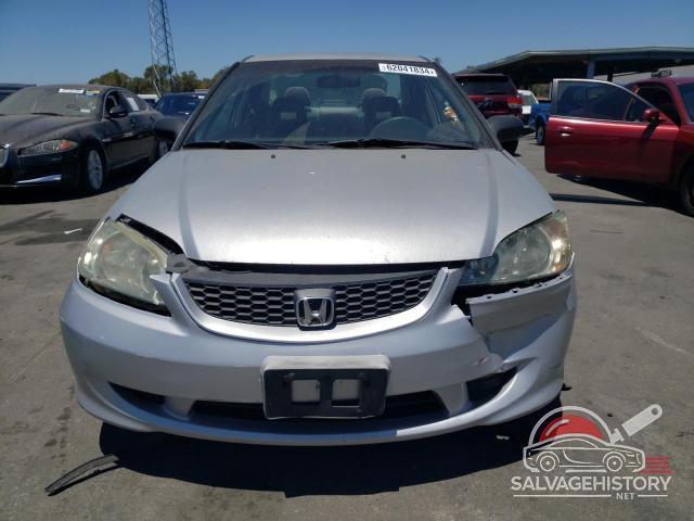 1HGEM22305L027607 2005 HONDA CIVIC photo no. 5