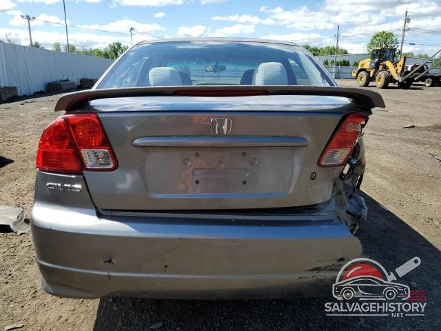 2HGES16555H584344 2005 HONDA CIVIC photo no. 6