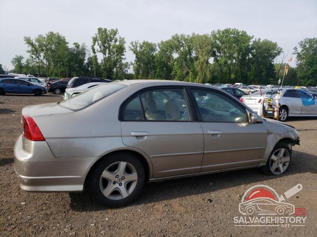 2HGES26715H529493 2005 HONDA CIVIC photo no. 3