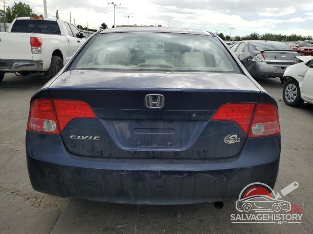 1HGFA16556L068481 2006 HONDA CIVIC photo no. 6