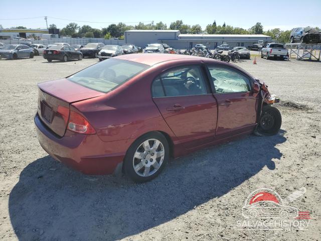 1HGFA16556L100376 2006 HONDA CIVIC photo no. 3
