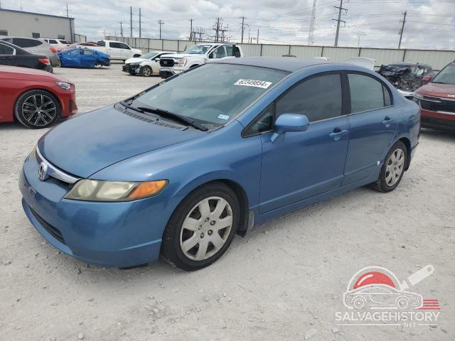 1HGFA16566L005180 2006 HONDA CIVIC photo no. 9