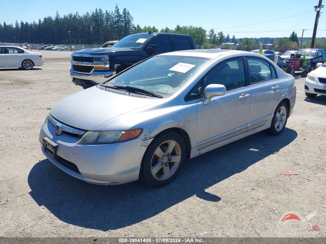 1HGFA16886L016725 2006 HONDA CIVIC photo no. 2