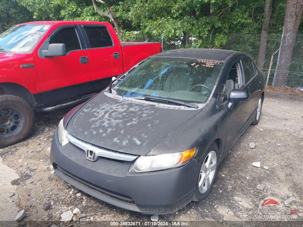 1HGFA16507L126160 2007 HONDA CIVIC photo no. 2
