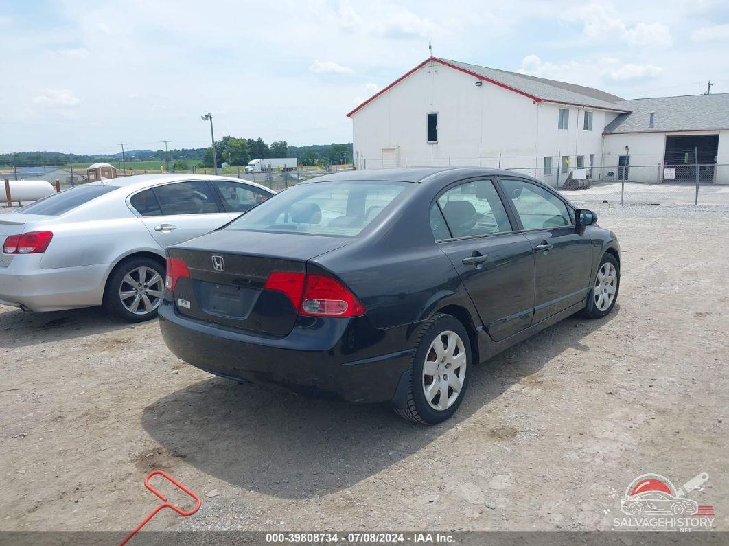 1HGFA16587L042619 2007 HONDA CIVIC photo no. 4
