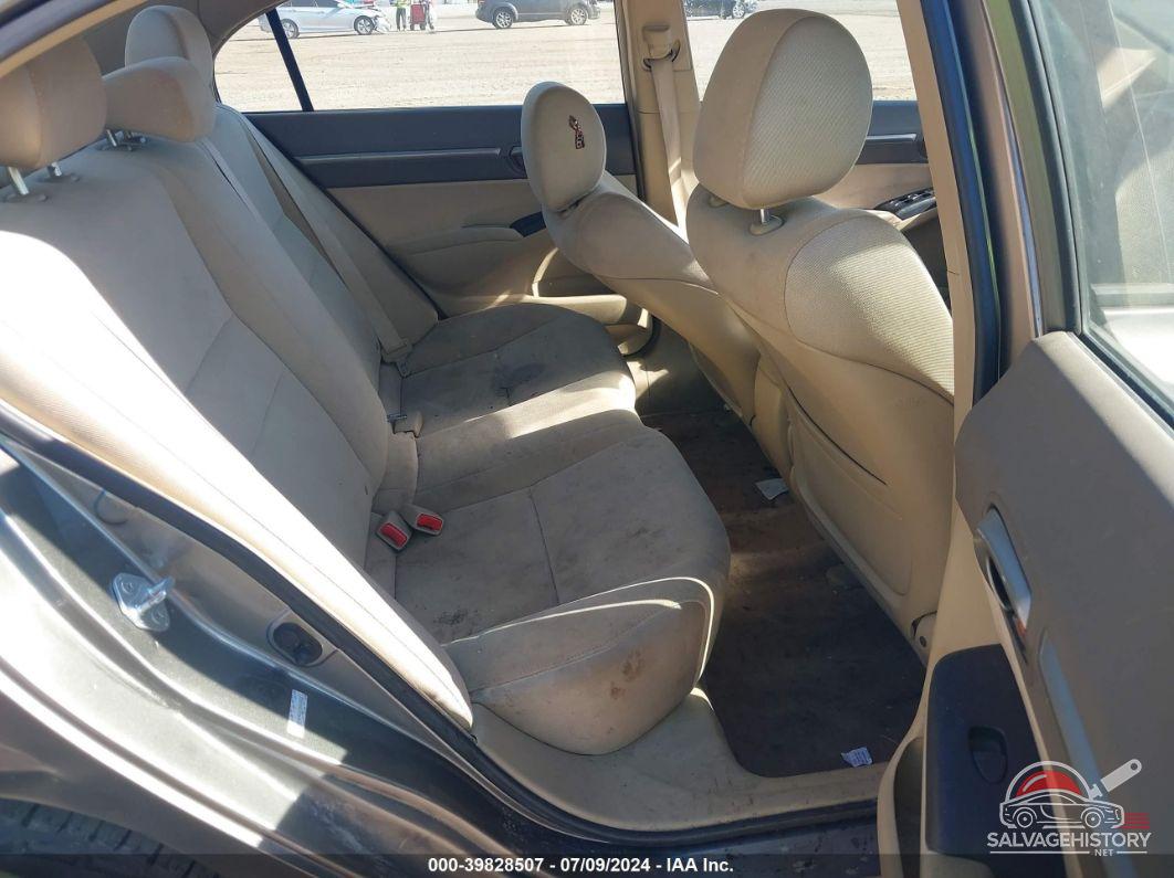 JHMFA36227S002928 2007 HONDA CIVIC photo no. 8
