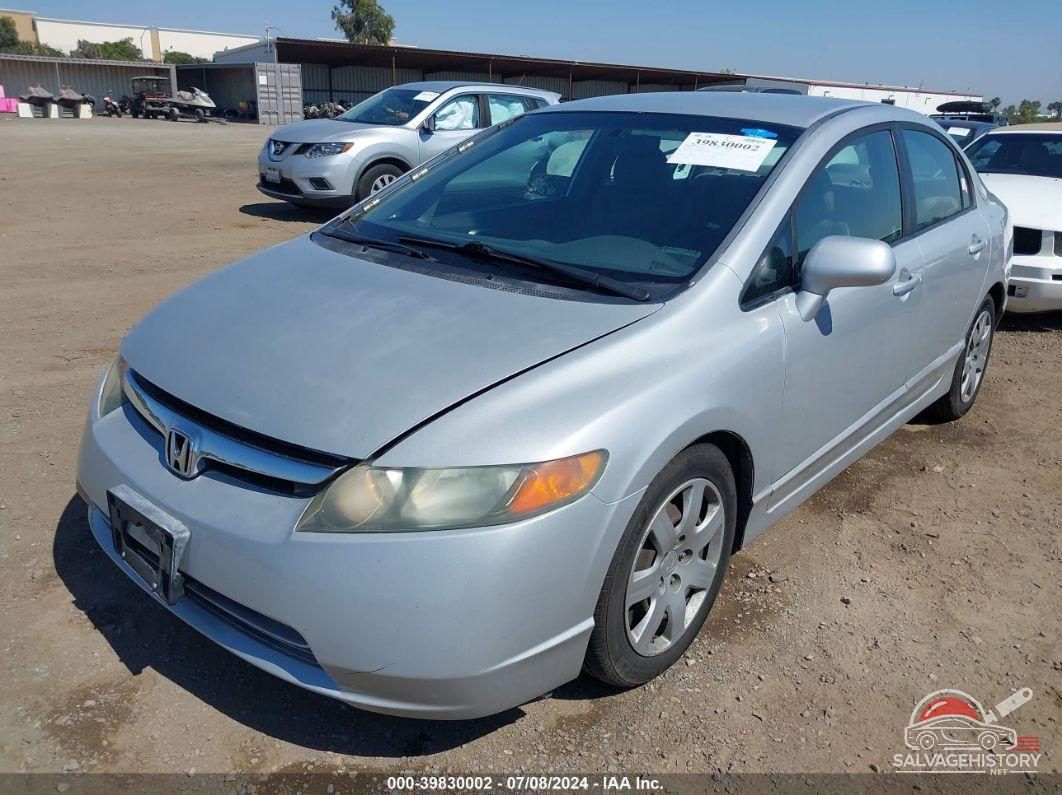 1HGFA16508L064633 2008 HONDA CIVIC photo no. 6