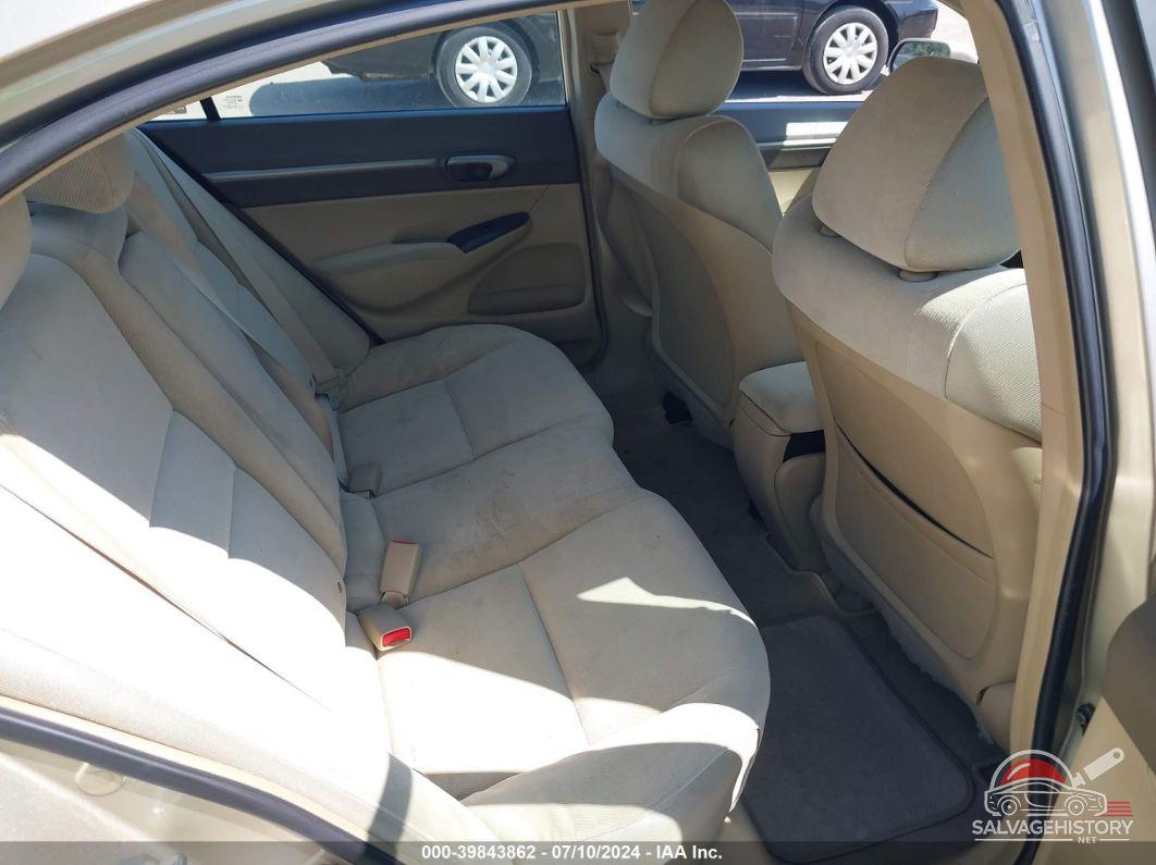 1HGFA16878L089376 2008 HONDA CIVIC photo no. 8