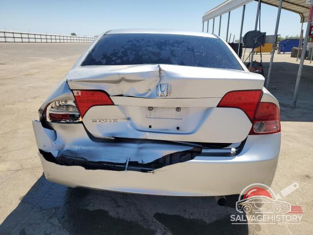 1HGFA168X8L031665 2008 HONDA CIVIC photo no. 6