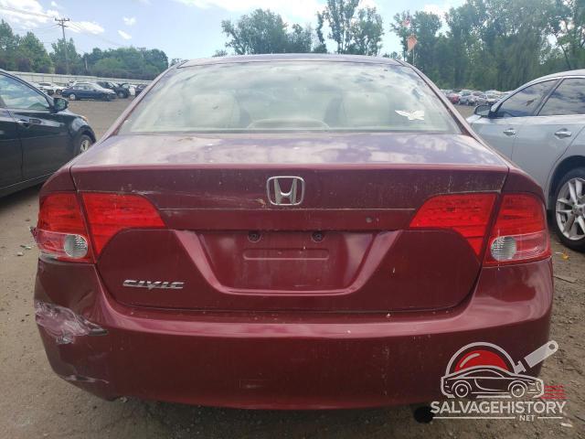 2HGFA16518H535380 2008 HONDA CIVIC photo no. 6