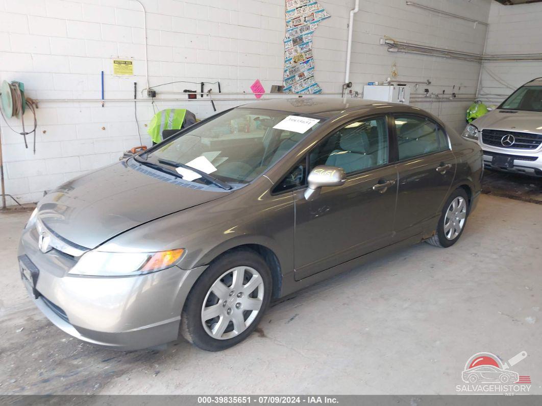 2HGFA16598H314173 2008 HONDA CIVIC photo no. 2