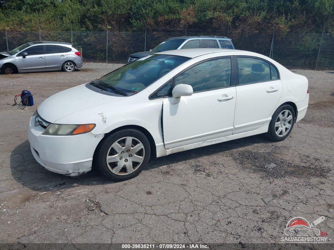 2HGFA16598H336657 2008 HONDA CIVIC photo no. 2