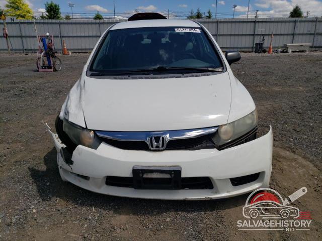19XFA16349E017466 2009 HONDA CIVIC photo no. 5