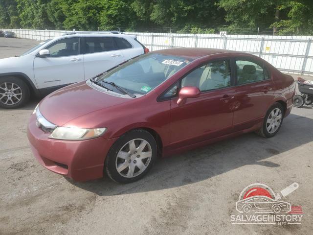 19XFA16539E000997 2009 HONDA CIVIC photo no. 2