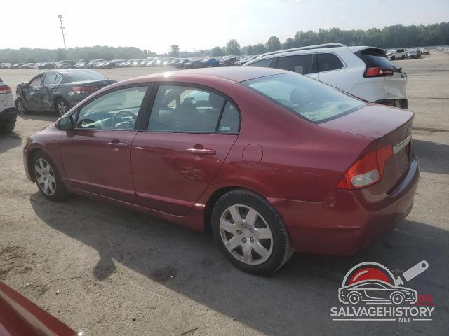 19XFA16539E000997 2009 HONDA CIVIC photo no. 2