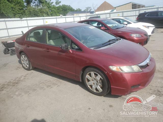 19XFA16539E000997 2009 HONDA CIVIC photo no. 4