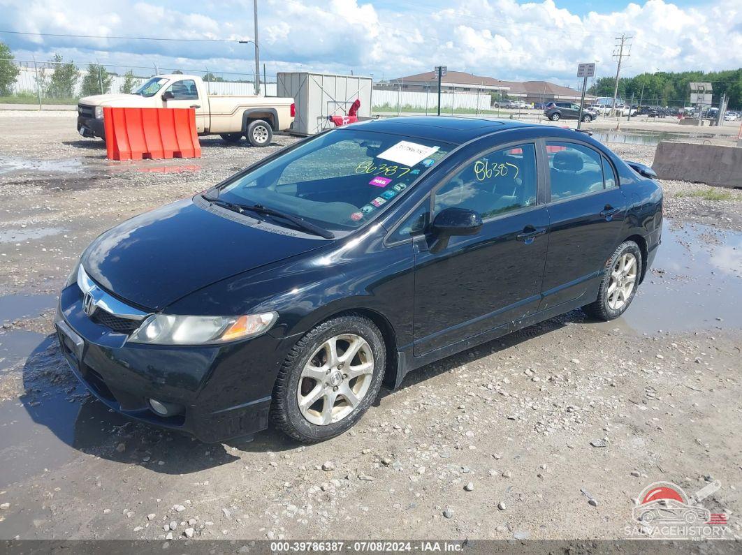 19XFA16839E011752 2009 HONDA CIVIC photo no. 2