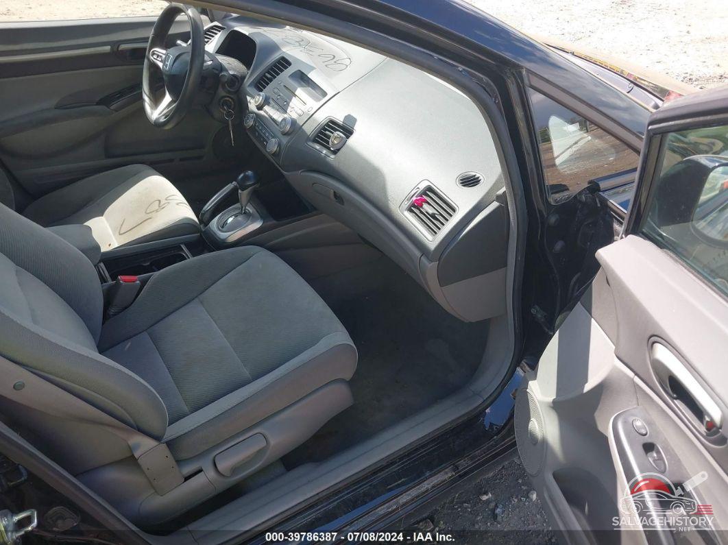 19XFA16839E011752 2009 HONDA CIVIC photo no. 5