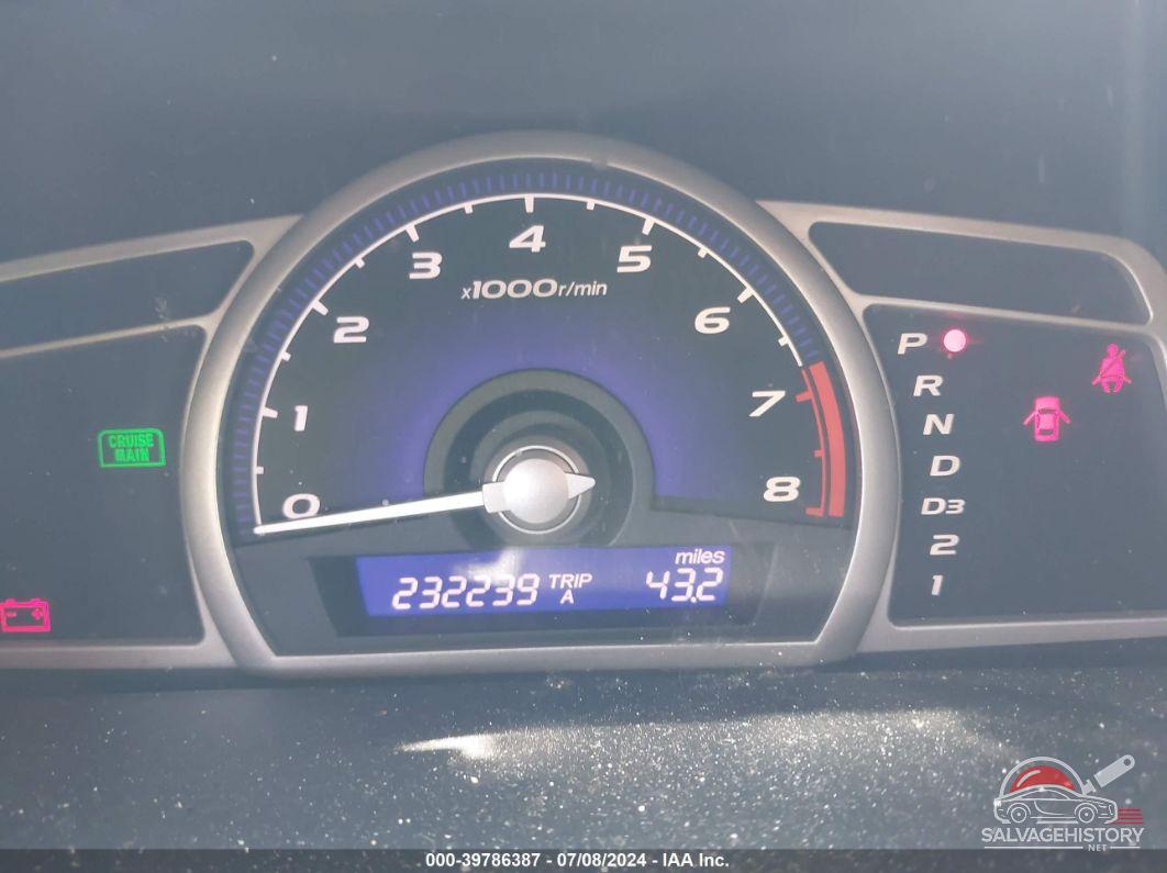 19XFA16839E011752 2009 HONDA CIVIC photo no. 7