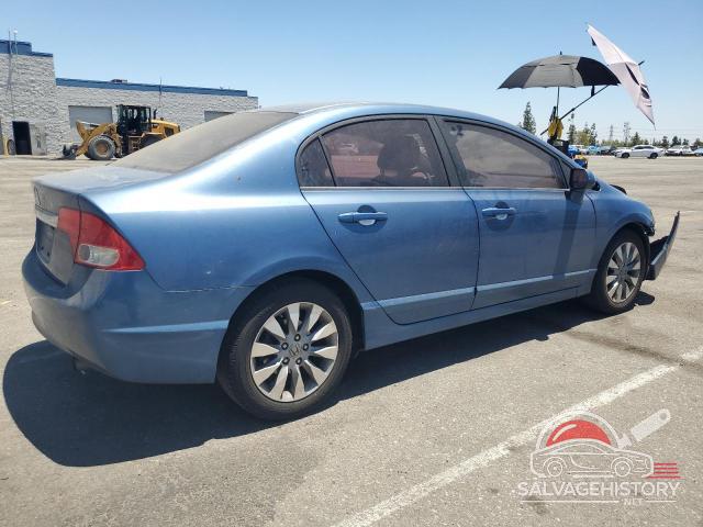 19XFA16839E041916 2009 HONDA CIVIC photo no. 3