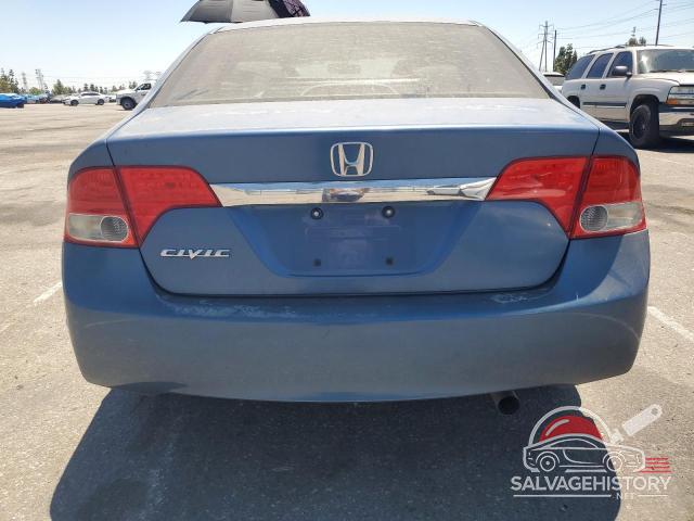 19XFA16839E041916 2009 HONDA CIVIC photo no. 6