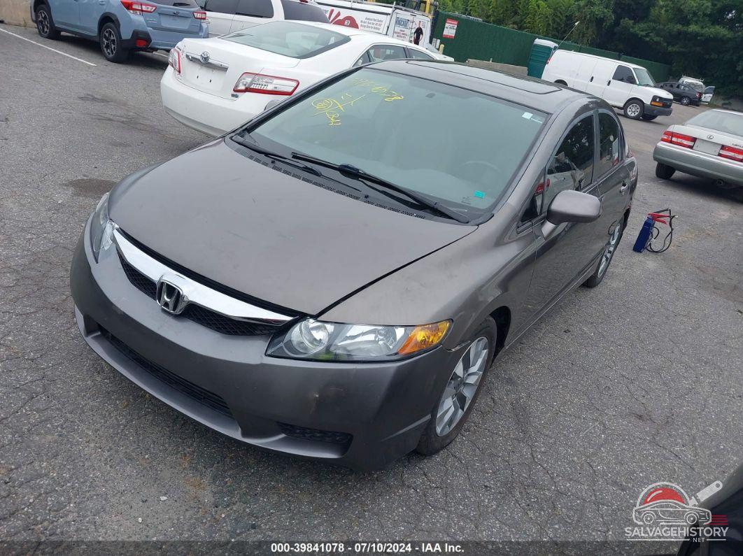 19XFA16999E028757 2009 HONDA CIVIC photo no. 2