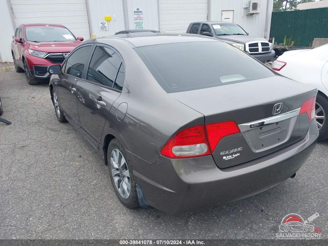 19XFA16999E028757 2009 HONDA CIVIC photo no. 3