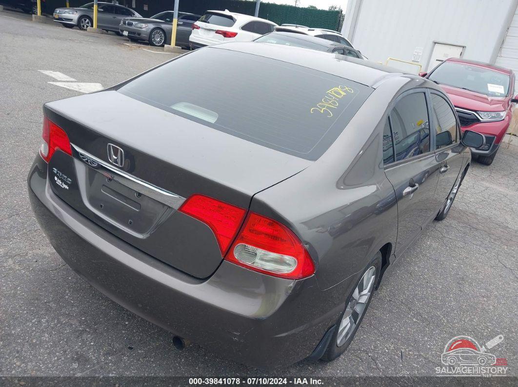 19XFA16999E028757 2009 HONDA CIVIC photo no. 4