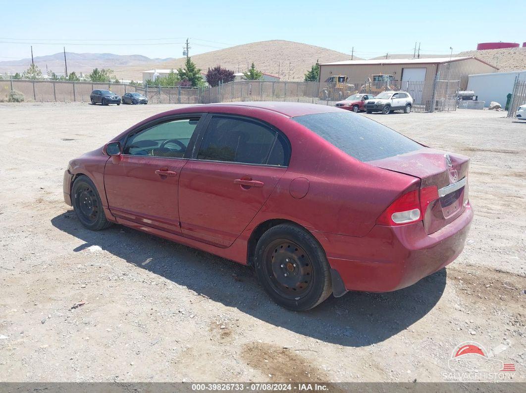 1HGFA16539L000412 2009 HONDA CIVIC photo no. 3