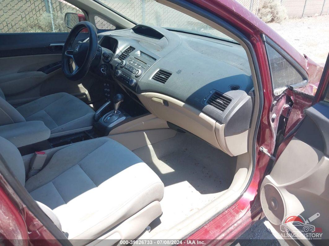 1HGFA16539L000412 2009 HONDA CIVIC photo no. 5