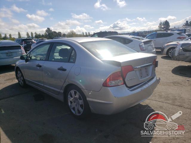 2HGFA16349H329289 2009 HONDA CIVIC photo no. 2