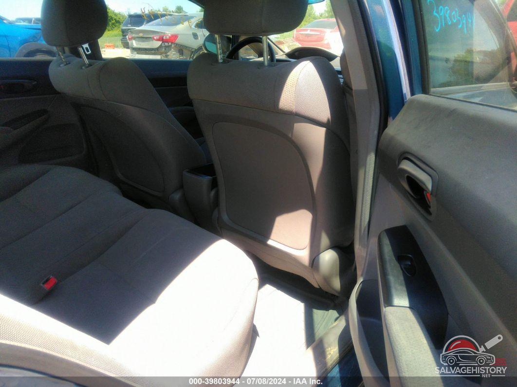 2HGFA16349H342558 2009 HONDA CIVIC photo no. 8