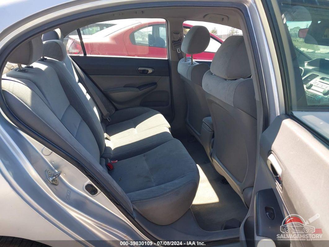 2HGFA16589H315221 2009 HONDA CIVIC photo no. 8