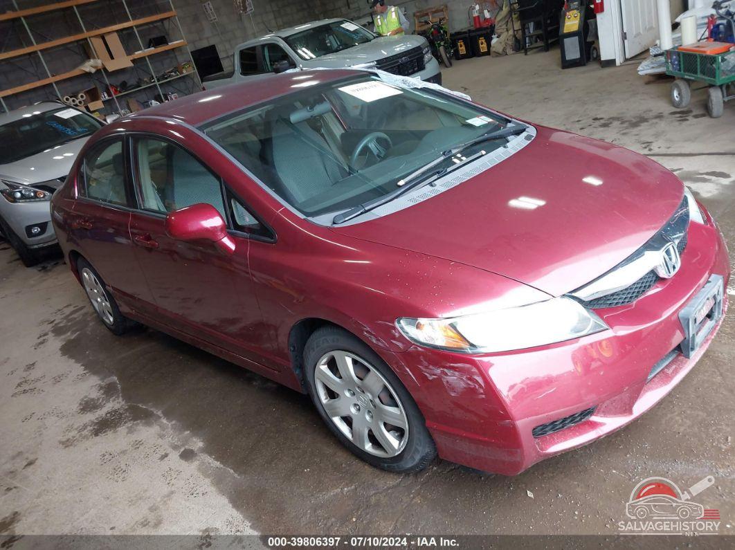2HGFA165X9H545035 2009 HONDA CIVIC photo no. 10