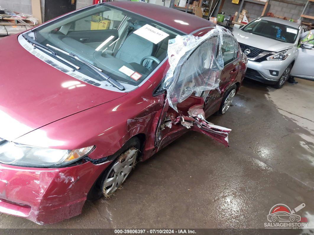 2HGFA165X9H545035 2009 HONDA CIVIC photo no. 6