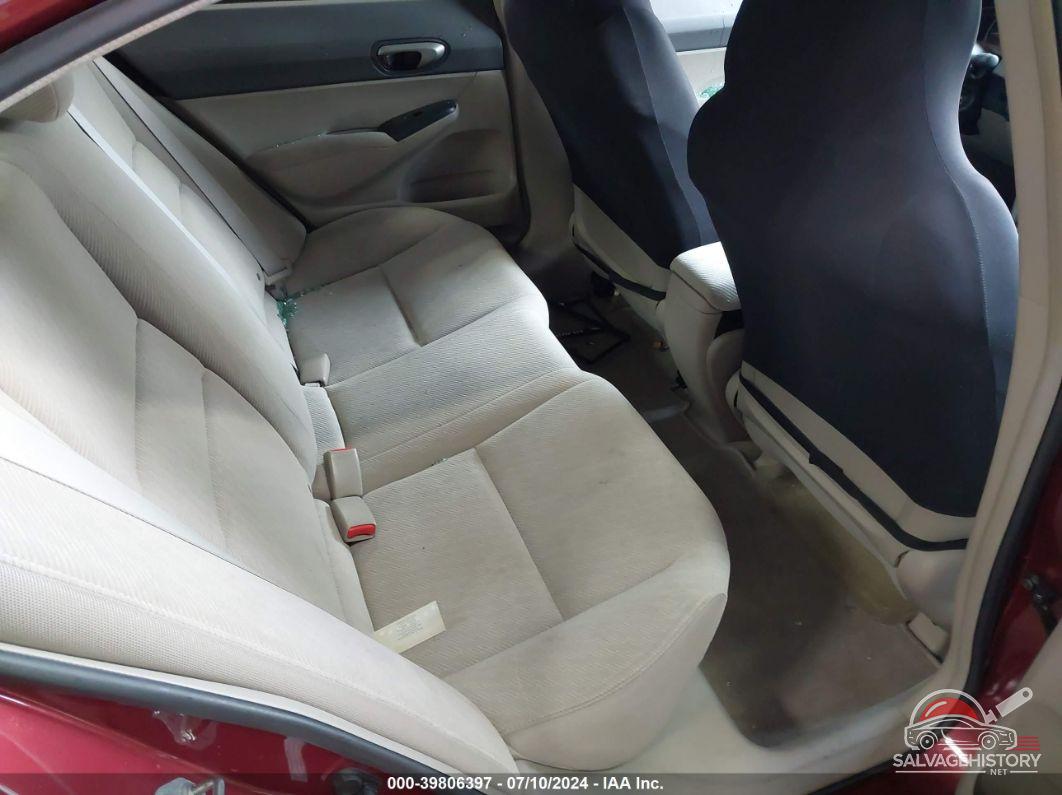 2HGFA165X9H545035 2009 HONDA CIVIC photo no. 8