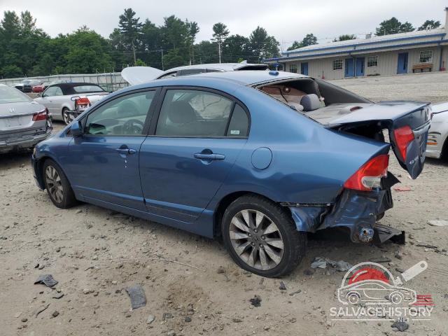 2HGFA16879H504470 2009 HONDA CIVIC photo no. 2