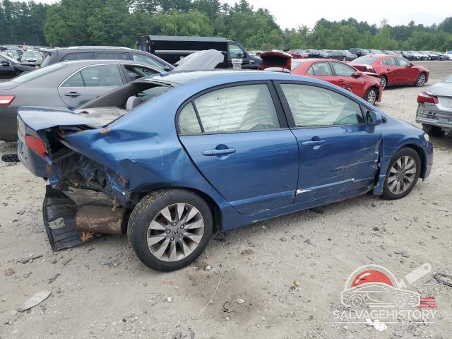 2HGFA16879H504470 2009 HONDA CIVIC photo no. 3