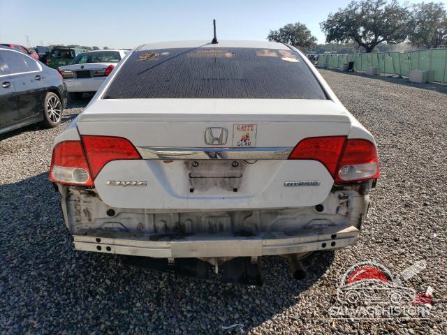 JHMFA362X9S017258 2009 HONDA CIVIC photo no. 6