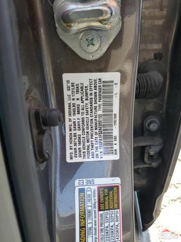 19XFA1F52AE050150 2010 HONDA CIVIC photo no. 12