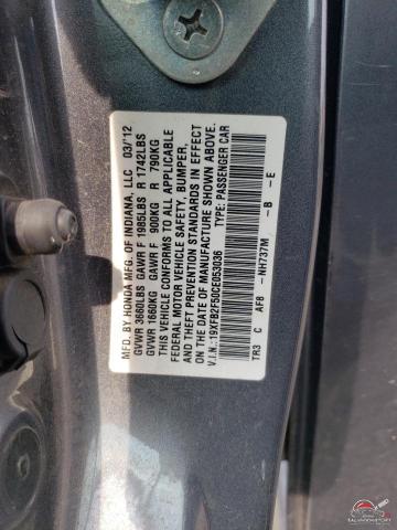 19XFB2F50CE053036 2012 HONDA CIVIC photo no. 12