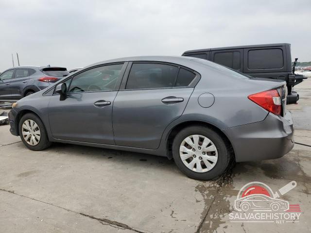 19XFB2F50CE092757 2012 HONDA CIVIC photo no. 2