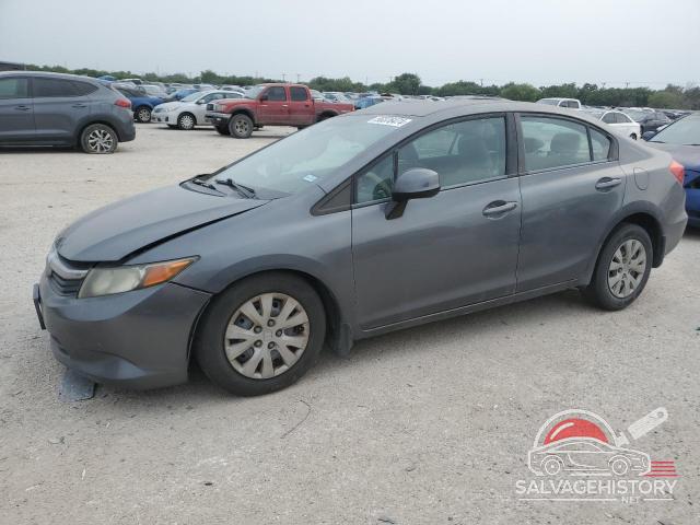 19XFB2F50CE351005 2012 HONDA CIVIC photo no. 1