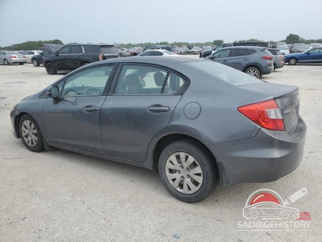 19XFB2F50CE351005 2012 HONDA CIVIC photo no. 2