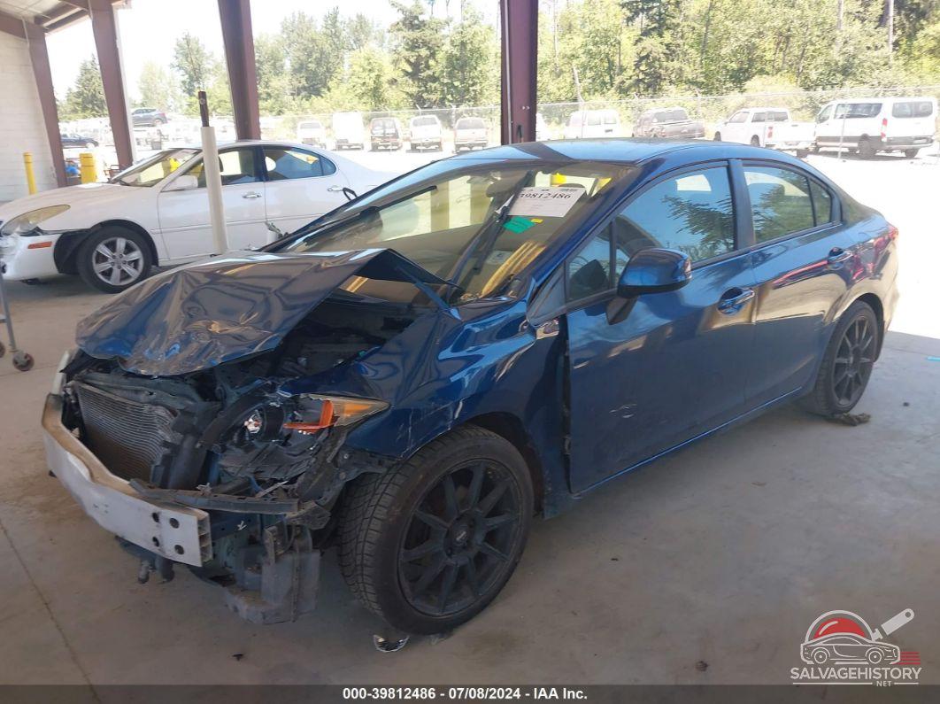 19XFB2F56CE034197 2012 HONDA CIVIC photo no. 2