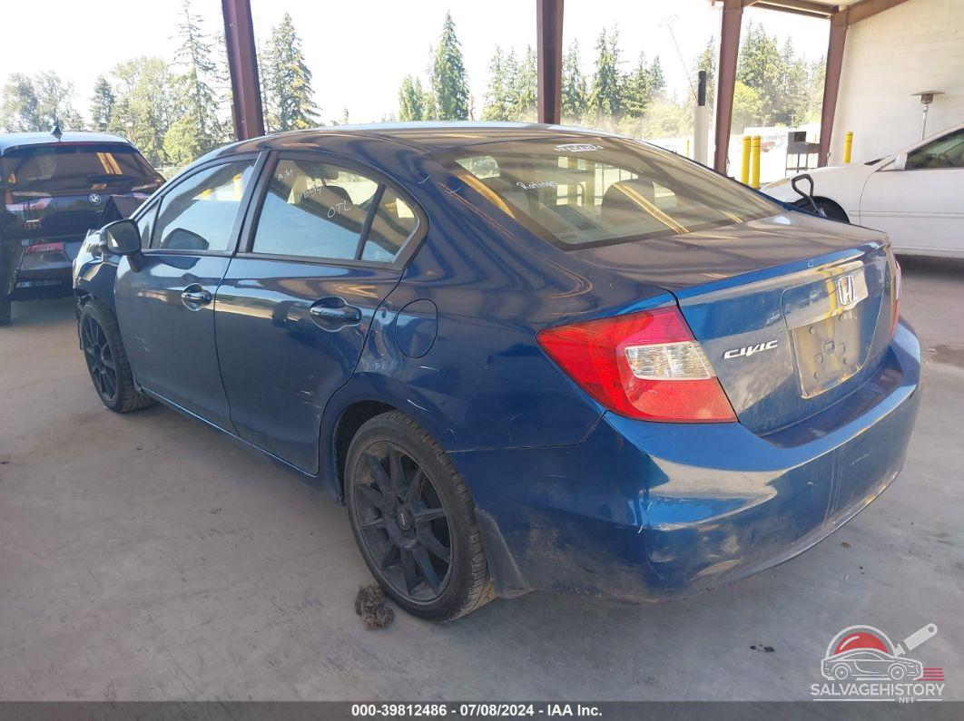 19XFB2F56CE034197 2012 HONDA CIVIC photo no. 3