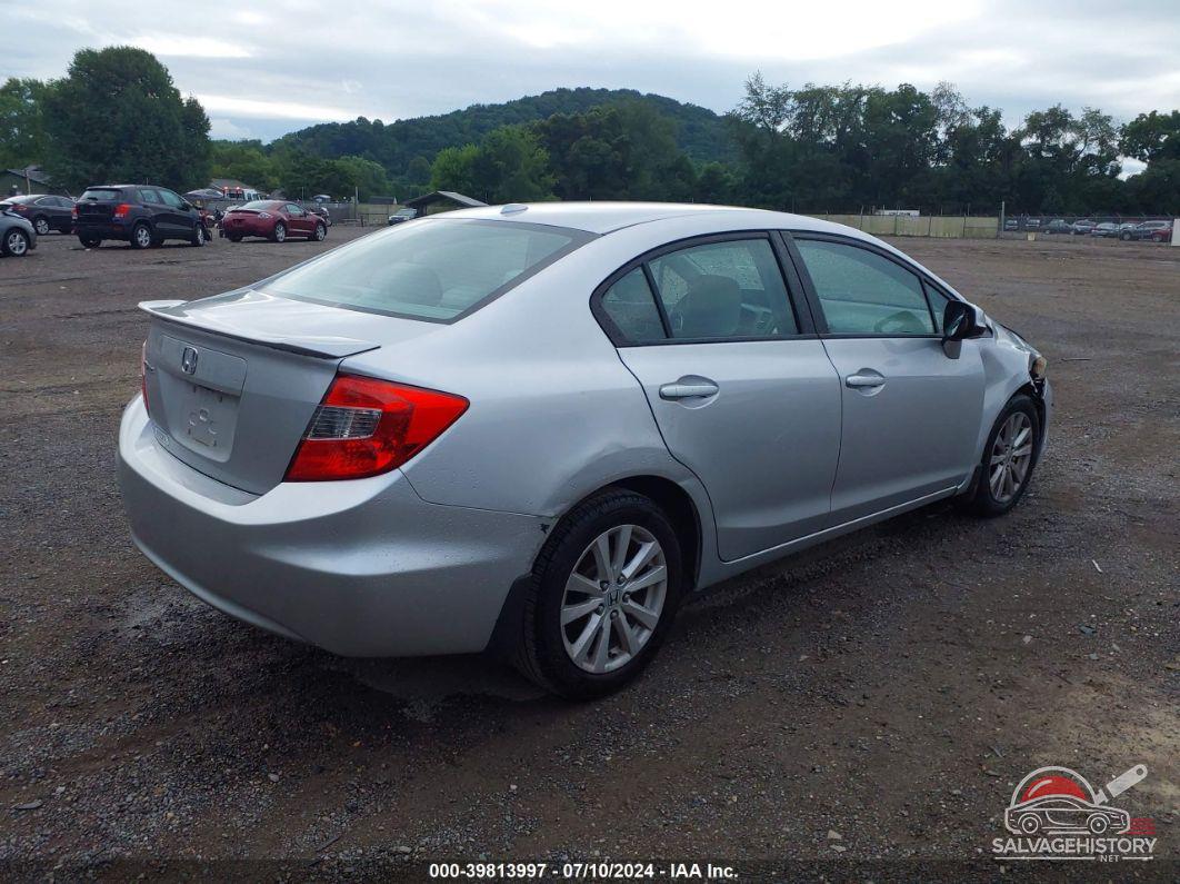 19XFB2F88CE029190 2012 HONDA CIVIC photo no. 4