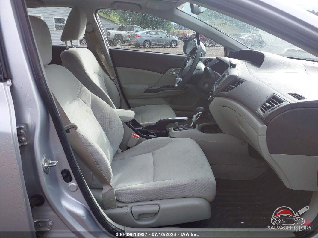 19XFB2F88CE029190 2012 HONDA CIVIC photo no. 5