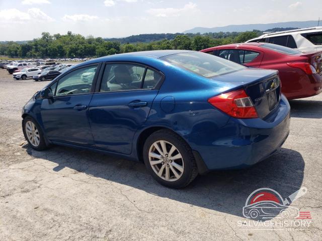19XFB2F89CE028162 2012 HONDA CIVIC photo no. 2