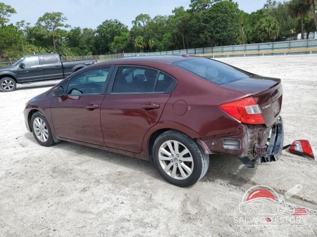 19XFB2F97CE048855 2012 HONDA CIVIC photo no. 2